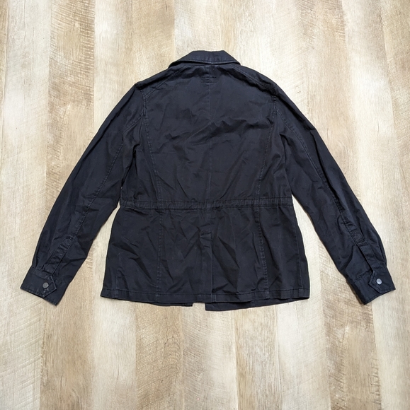 a.n.a Dark Navy Blue Utility Jacket With Pockets - Picture 15 of 16